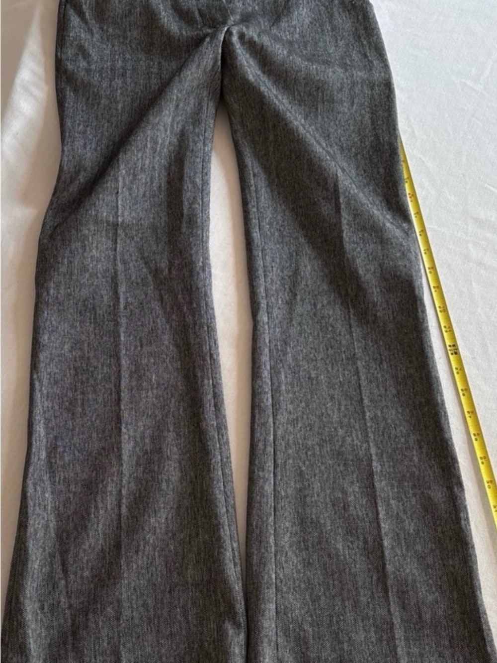 bebe Charcoal Gray Women's Tailored Trousers - Picture 2 of 7